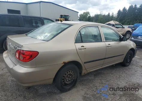 2007 Toyota Corolla Ce из США, поврежденный, VIN 2T1BR32E47C837584